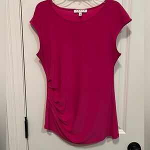 Pink rouched top
